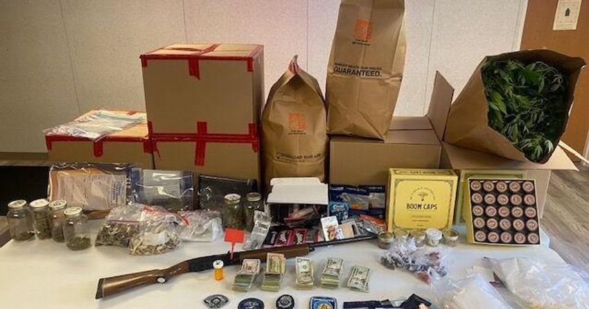  Rehoboth man arrested on marijuana trafficking, other drug charges after raid at his home