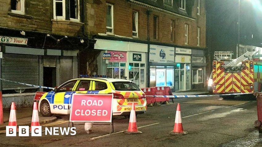  Cannabis farm worth £1m found after Cowdenbeath High Street fire