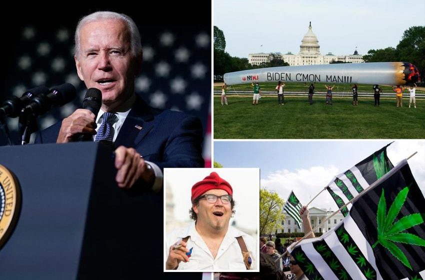  Pot activists vow protest after Biden omits thousands of prisoners from mass pardon