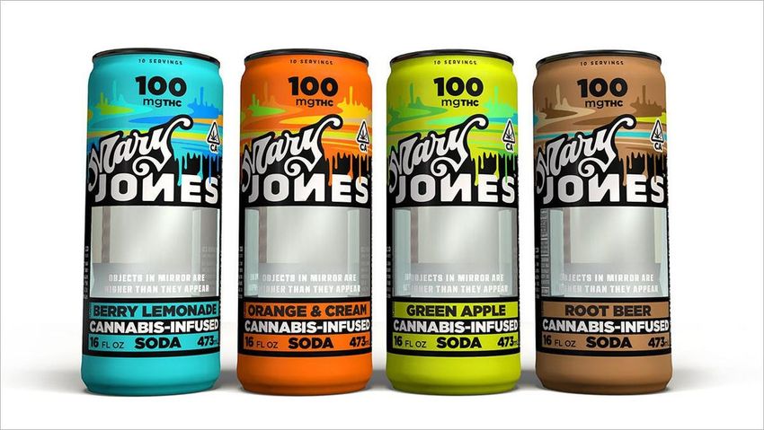  Jones Sodas Launches New Mary Jones Super-Sized Cannabis Beverages