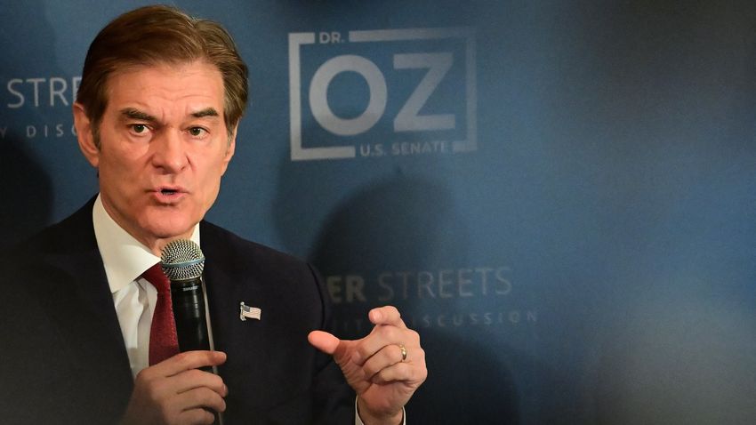  Dr. Oz Says He Supports Biden’s Marijuana Pardons