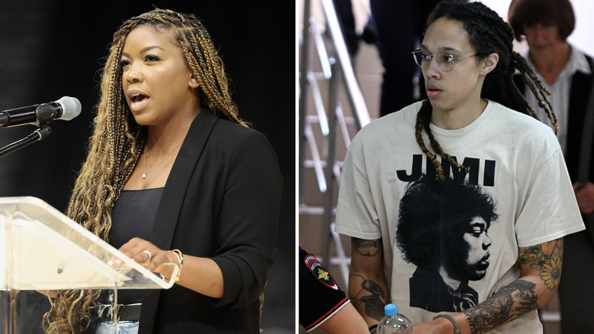  Cherelle Griner: Brittney Is ‘Not OK,’ Fears She’ll Be Moved to a Russian Labor Camp