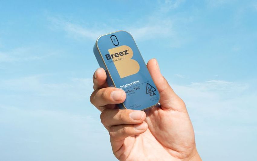  Cannabis-based brand Breez gets a dope new identity courtesy of Robot Food