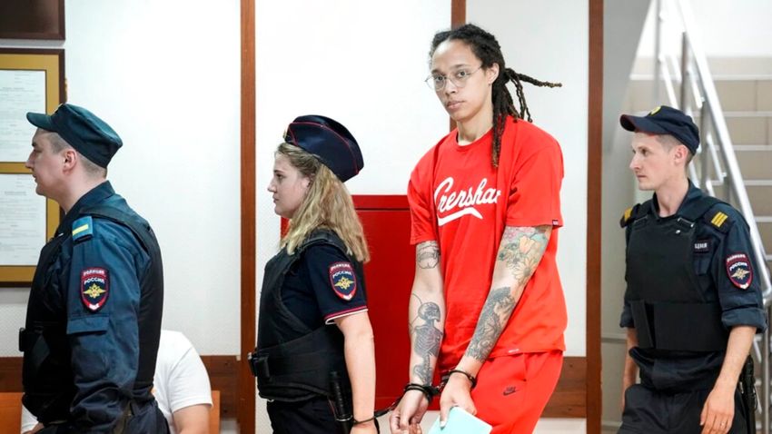  Brittney Griner at ‘Weakest Moment’ in Russia, her Wife Says