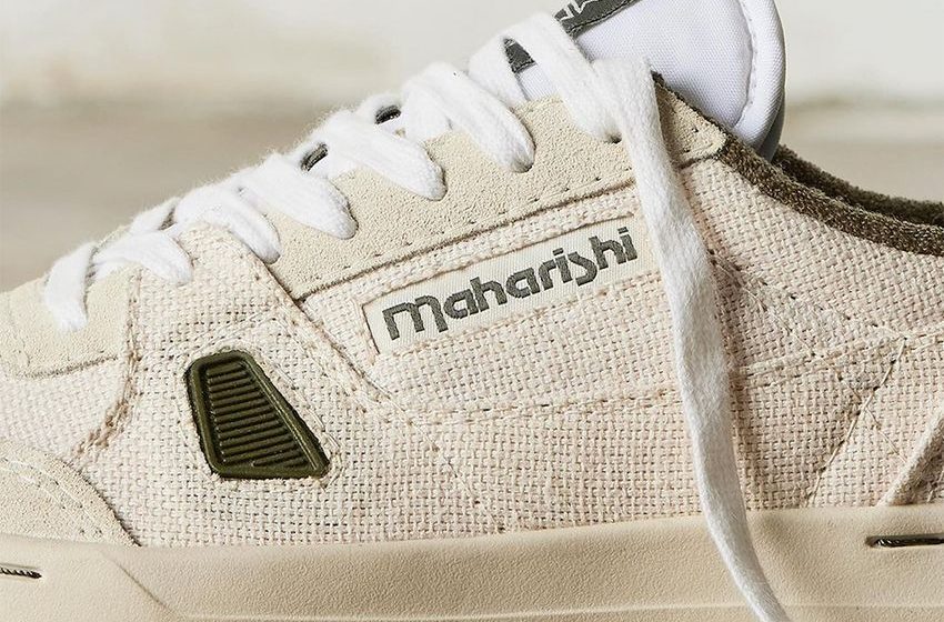  Maharishi Teases A Reebok LT Court Covered In Hemp