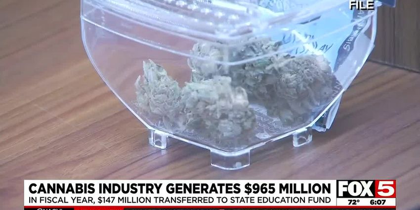  $147M going towards Nevada’s education fund from pot sales