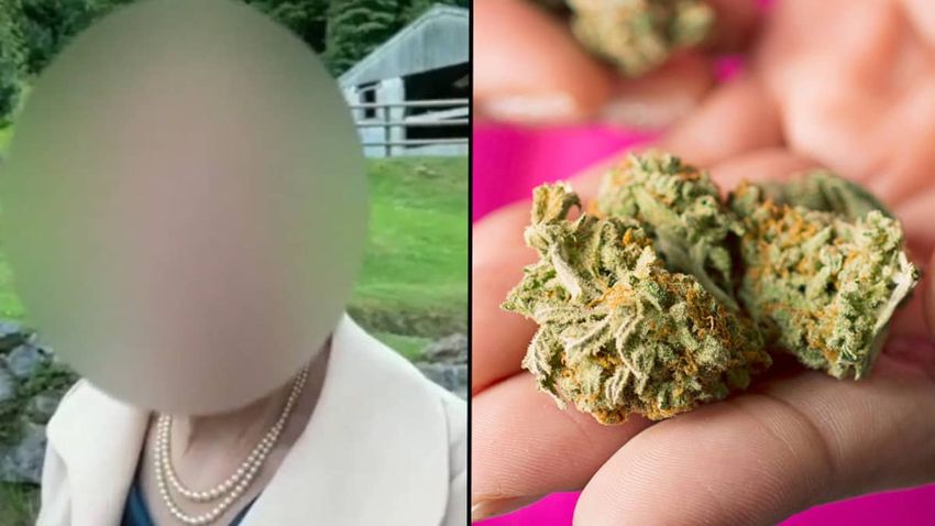  Grandma hospitalised after wedding cake was laced with cannabis says she was ‘completely oblivious’