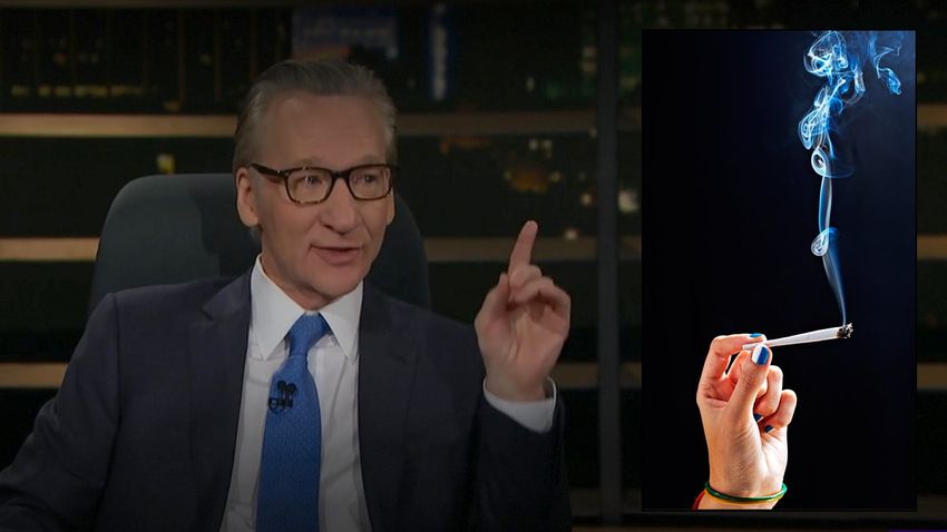  Bill Maher High-Fives Biden for Marijuana Pardons: Pot-Smokers ‘Do Show Up to Vote’