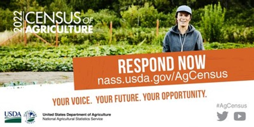  USDA invites ag producers to respond online to the 2022 Census of Agriculture