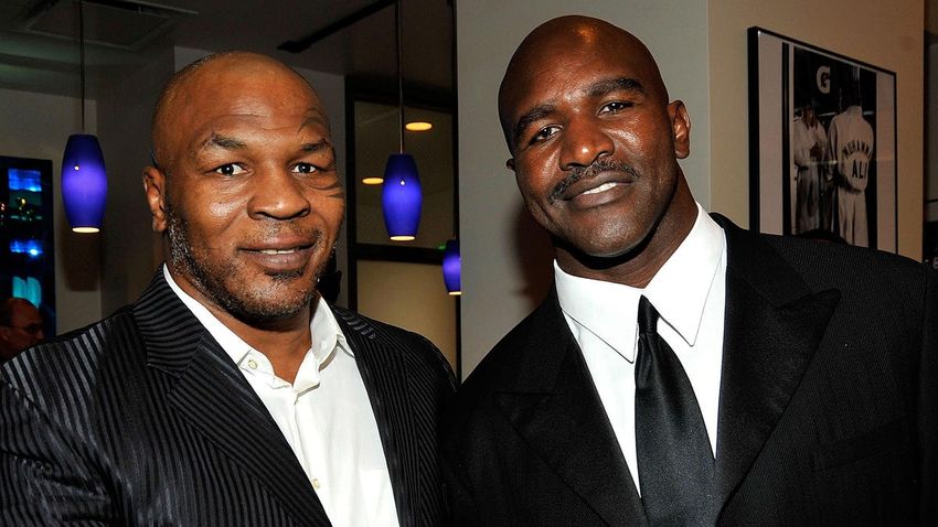  Mike Tyson And Evander Holyfield Selling Cannabis-Infused Edibles Together 25 Years After Tyson Chewed Off Holyfield’s Ear