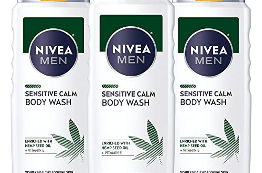  3-Pack 16.9-Oz NIVEA MEN Sensitive Calm Body Wash w/ Vitamin E and Hemp Seed Oil $8.89 w/ S&S + Free Shipping w/ Prime or orders $25