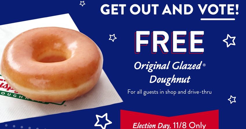  Krispy Kreme Is Giving Away Free Doughnuts on Election Day – CNET