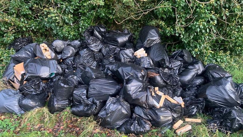  Waste from cannabis grow house dumped at Haggardstown