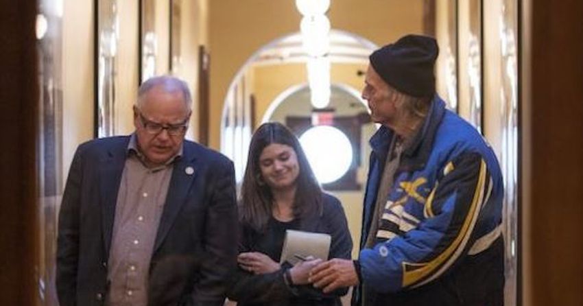  Jesse Ventura says Gov. Tim Walz pledged to him quick action on legalizing marijuana in Minnesota