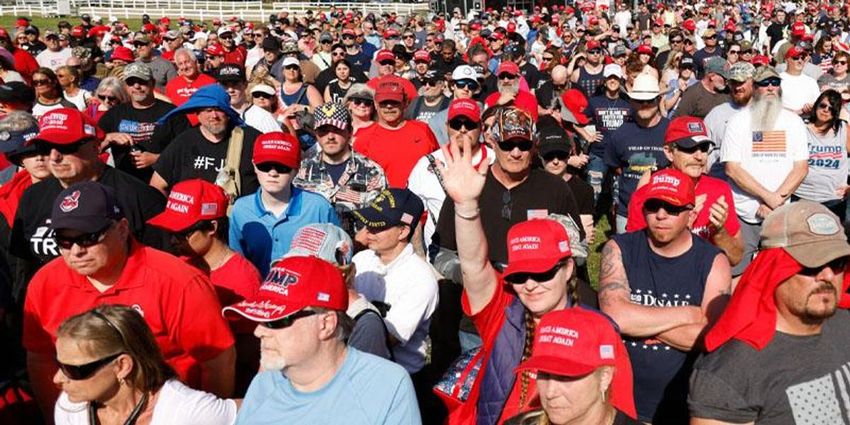  Trump supporters express conspiracies, fear, and hope at Montgomery County rally