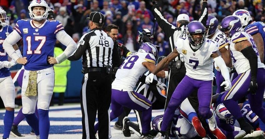  NFL roundup: Vikings prevail in OT thriller vs. Bills