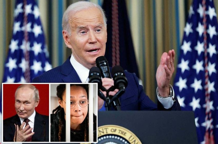  Biden hopes Putin now willing to talk ‘seriously’ about securing Brittney Griner’s release