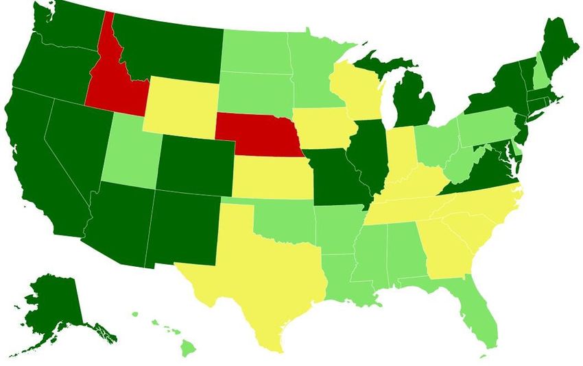  With Two States Voting To Legalize Cannabis, Here’s Where Pot Is Now Legal In America