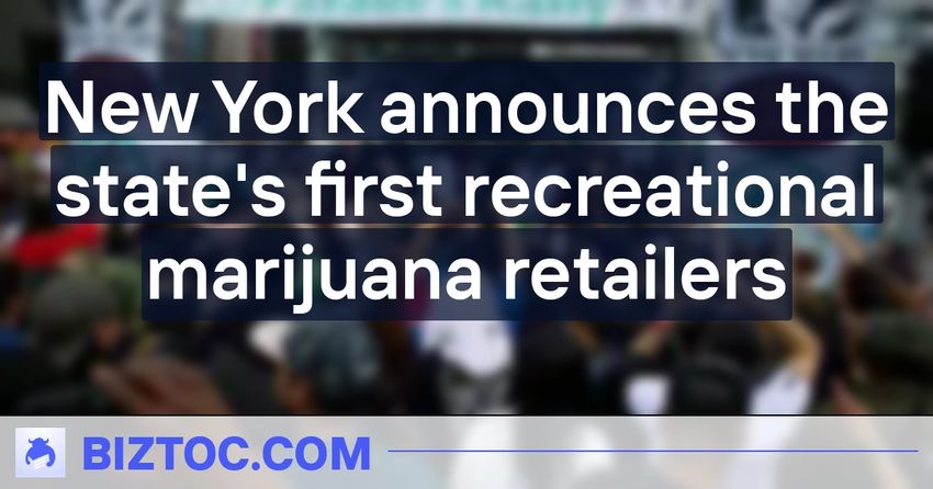  New York announces the state’s first recreational marijuana retailers