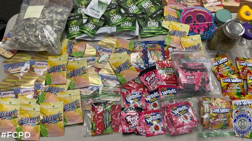  ‘Looks like candy, right?’ | Fairfax County shop owner arrested for trying to sell marijuana, THC gummies after report of burglary