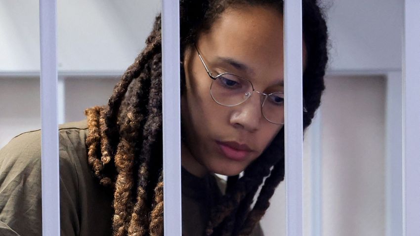  Brittney Griner on Way Back to America After Prisoner Swap With Russia