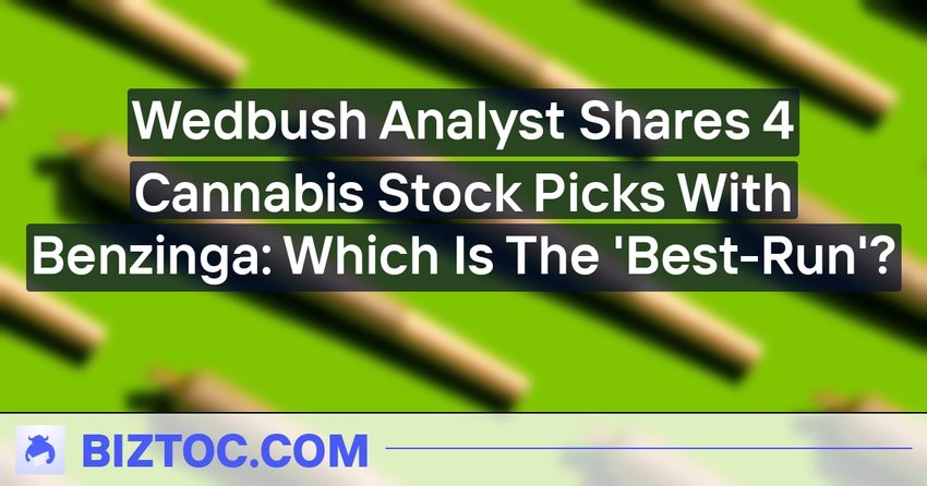  Wedbush Analyst Shares 4 Cannabis Stock Picks With Benzinga: Which Is The ‘Best-Run’?