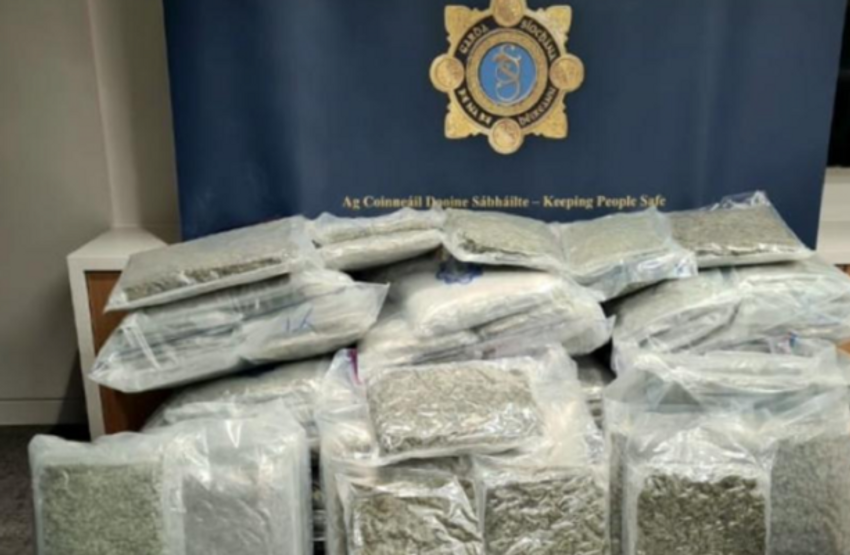  Cannabis worth €2.4 million seized after gardaí intercept two vehicles in Dublin