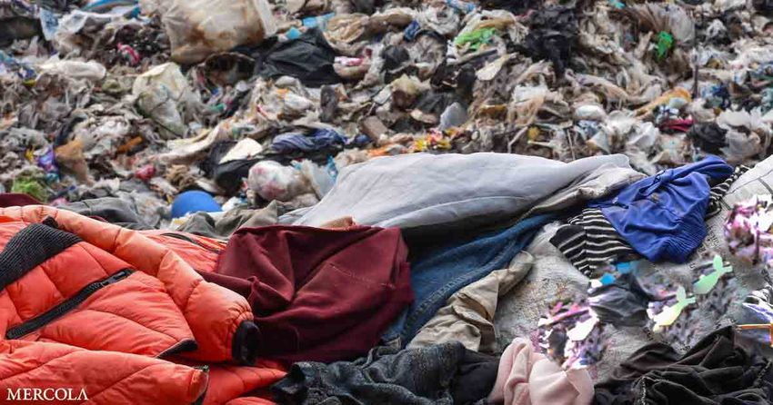  Rancid Piles of Donated Clothes Litter Developing Countries