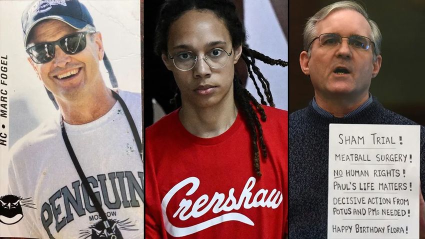  Brittney Griner trade deal leaves wrongfully detained Americans Marc Fogel, Paul Whelan in limbo