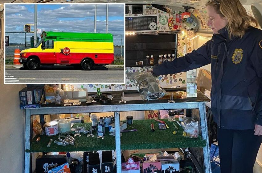  ‘Beach Boyz Budz’ school bus seized in massive NYC pot bust