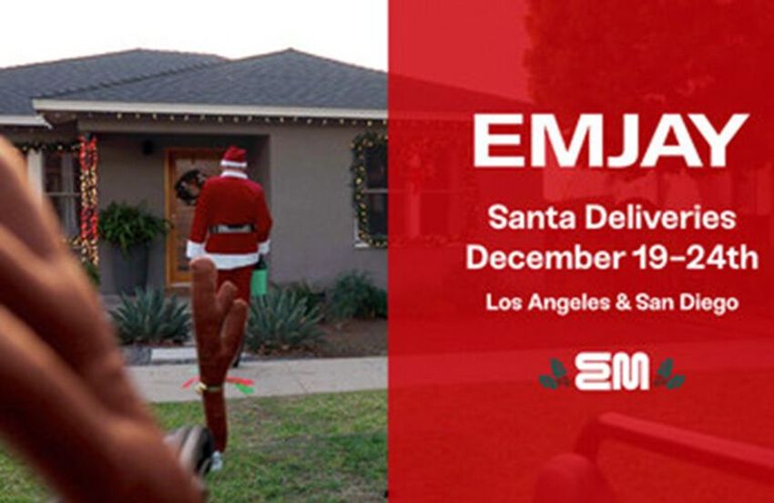  Festive Cannabis Delivery Services – Emjay is Offering Santa Claus Deliveries for a Few Days Only (TrendHunter.com)