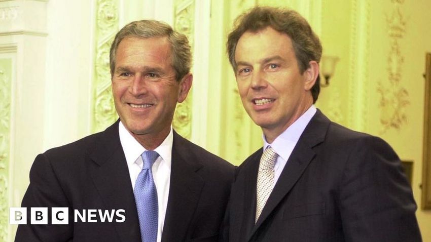  National Archives: Tony Blair said Putin should be on ‘top table’