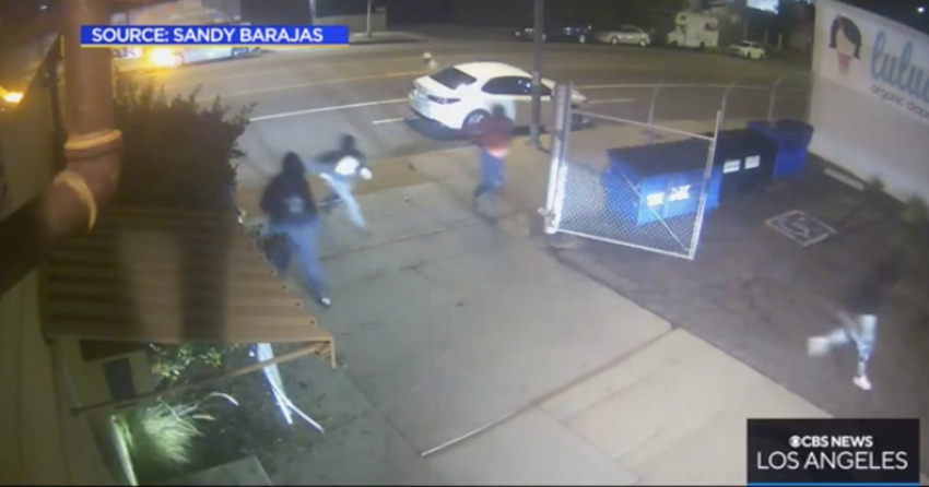  Caught on Camera: Group of thieves accidentally break into Alhambra diaper business