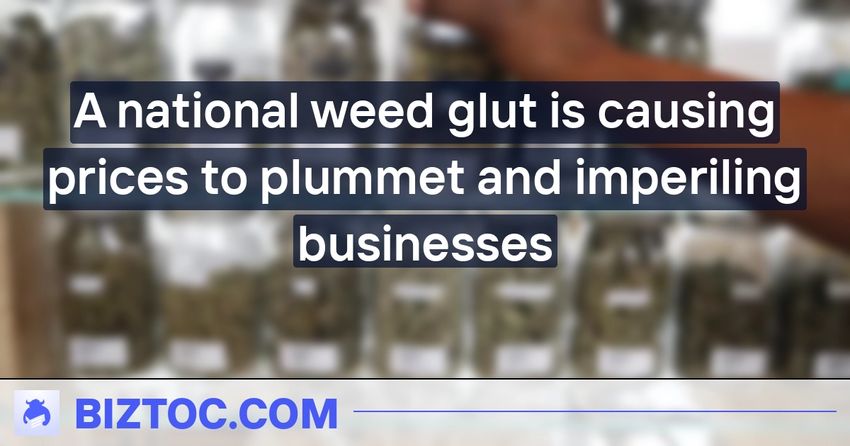  A national weed glut is causing prices to plummet and imperiling businesses