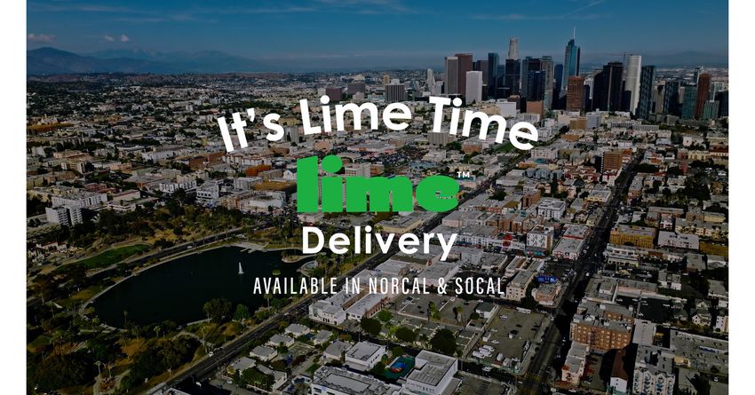  Leading California Brand Lime Launches Online Order & Delivery of Product Line & New Merchandise