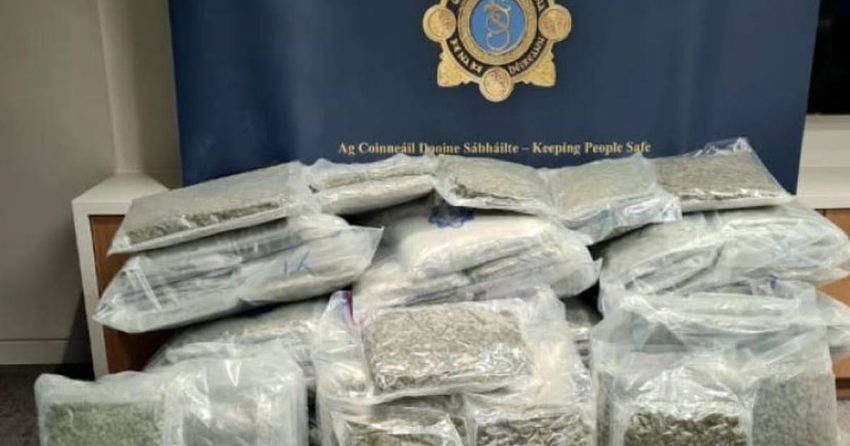  Four arrested after €2.4m worth of cannabis seized in Dublin