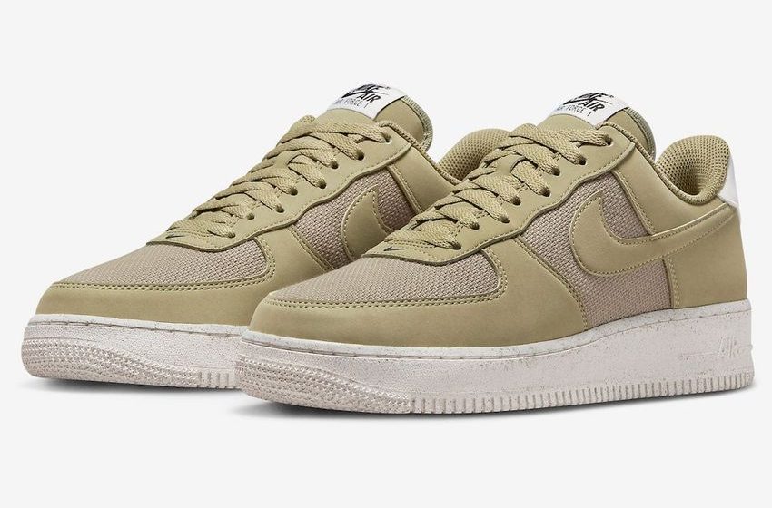  Nike Air Force 1 Low Constructed with Hemp and Nubuck