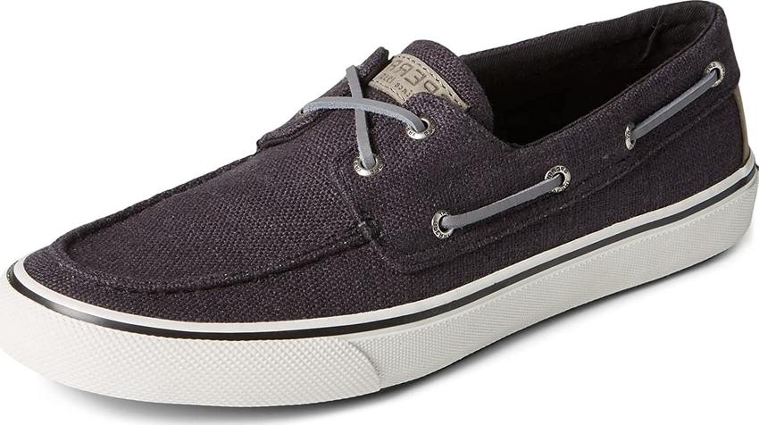  Amazon.com | Sperry Men’s, Bahama II Hemp Sneaker Black 11.5 M | Shoes $19.50