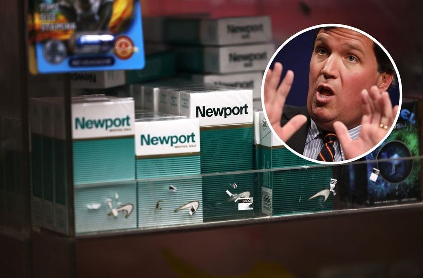  Tucker Carlson Rips Menthol Cigarette Bans, Says Nicotine ‘Frees Your Mind’