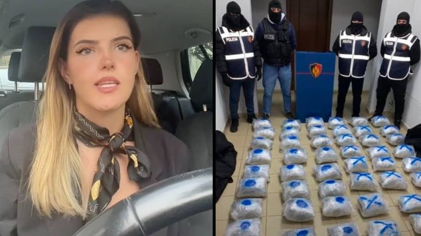  Albanian government chief arrested with almost 60kg of drugs on her