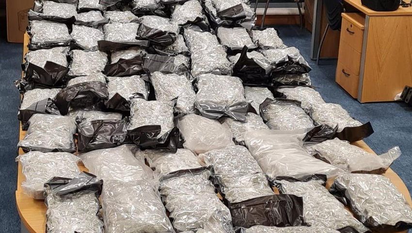  Man arrested after cannabis worth one million euro seized in Louth