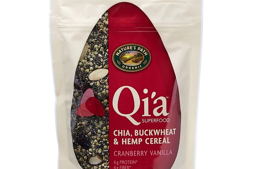  7.9-Oz Qi’a Superfood Organic Gluten-Free Chia, Buckwheat & Hemp Cereal Topper (Cranberry Vanilla or Original) $3.90 w/ S&S + Free Shipping w/ Prime or on $25+