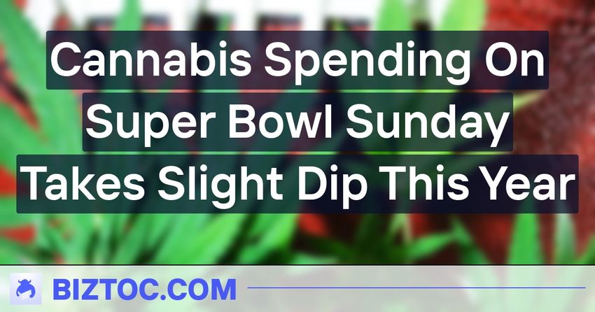  Cannabis Spending On Super Bowl Sunday Takes Slight Dip This Year