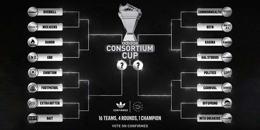  adidas Announces the Consortium Cup Sneaker Design Tournament