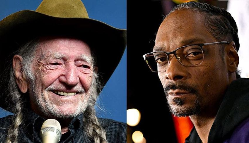  Willie Nelson, Snoop Dogg ‘smoked a lot of marijuana’ together in Amsterdam