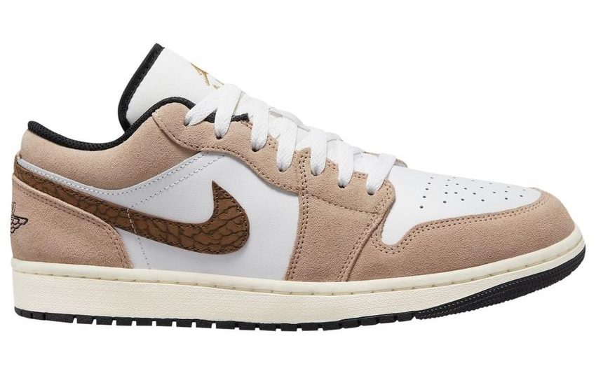  First Look: Air Jordan 1 Low ‘Brown Elephant’