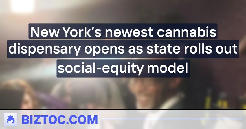  New York’s newest cannabis dispensary opens as state rolls out social-equity model