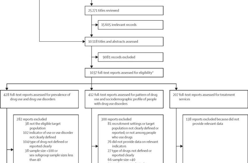  [Review] Drug use, drug use disorders, and treatment services in the Eastern Mediterranean region: a systematic review