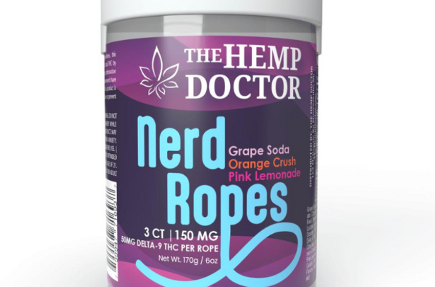  D9 THC Nerd Ropes Are Now Part of The Hemp Doctor Family