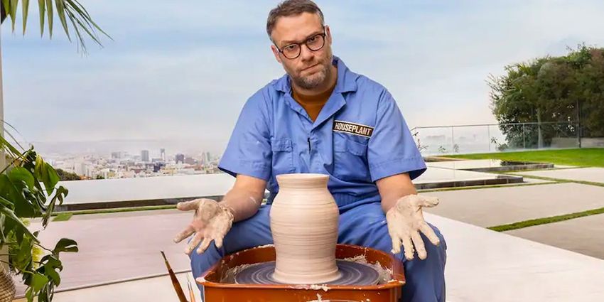  You Can Now Spend a Night Making Pottery With Seth Rogen on Airbnb